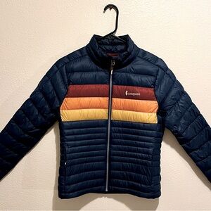 Womens XS Cotopaxi Fuego Down Jacket - Indigo colorway. Like new!